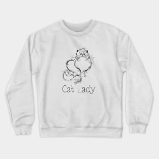 cat Crewneck Sweatshirt